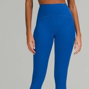 Lululemon Swift Speed High-Rise Crop 21" Blazer Blue Tone Size 0